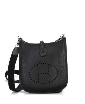 Pre-Owned Hermes Tpm Evelyne Bag Gen Iii Clemence