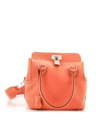 Pre-Owned Hermes 20 Toolbox Bag Evercolor