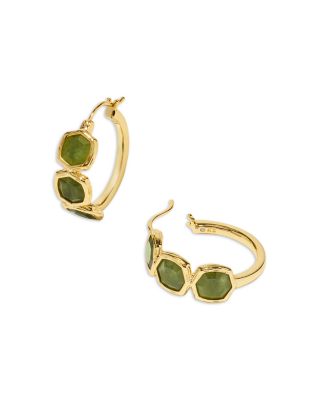 Kendra Scott Maura Gemstone Hoop Earrings