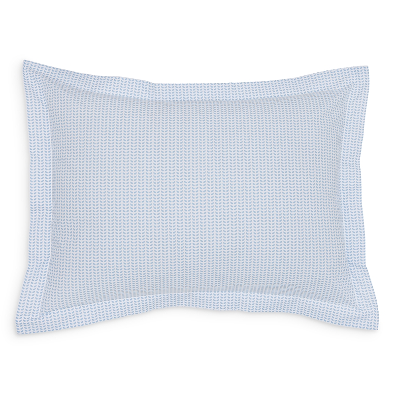 John Robshaw Cinde Print Cotton Standard Sham In Light Indigo
