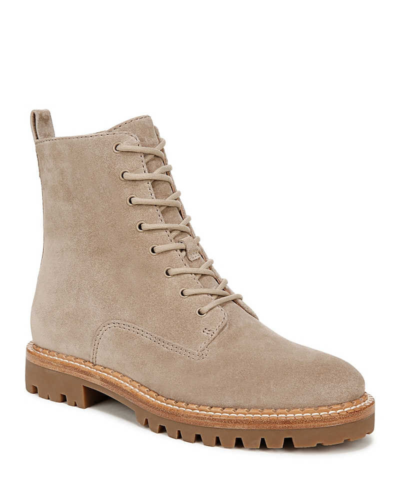 VINCE WOMEN'S CABRIA LUG WATER REPELLENT LACE UP BOOTIES