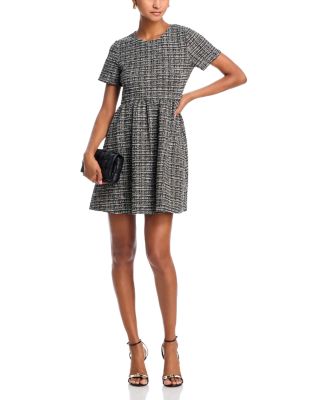 Aqua tweed dress best sale