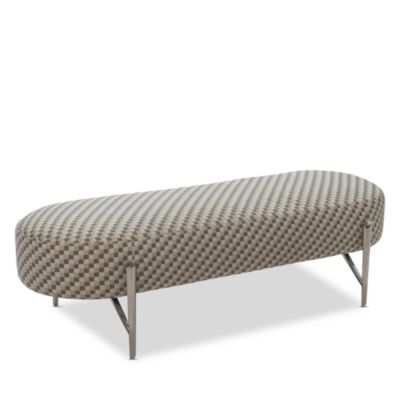 Vittoro Bench in Loro Piana Fabrics - Exclusive