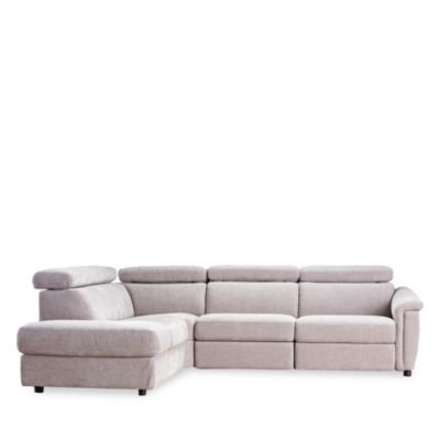 Prato 3-Piece Power Reclining Fabric Sectional