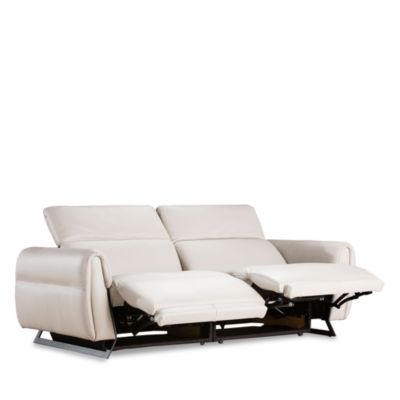 Desto Power Reclining Leather Sofa