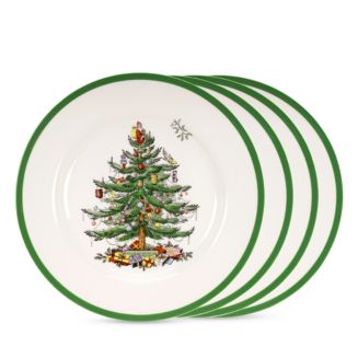 Spode Christmas Tree Dinner Plates, Set of 4 | Bloomingdale's