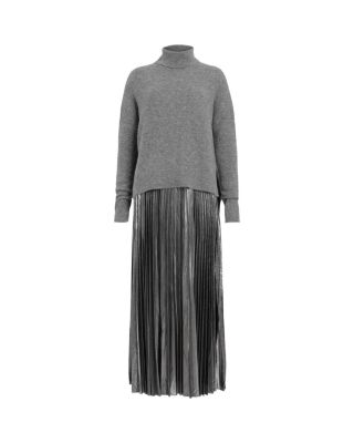 Spark 2-In-1 Pleated Maxi Dress