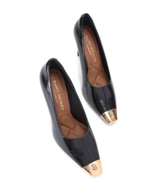 Women's Regent Eagle Capped Snip Toe Pumps