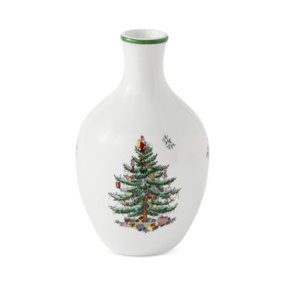 Spode - Christmas Tree 6" Posy Vase