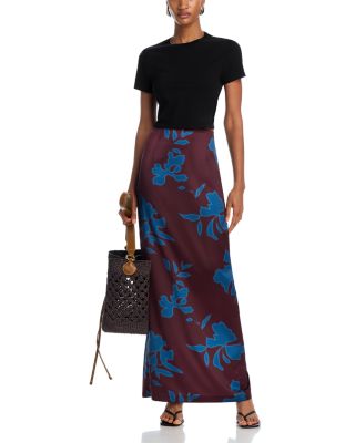 The Valencia Printed Maxi Skirt