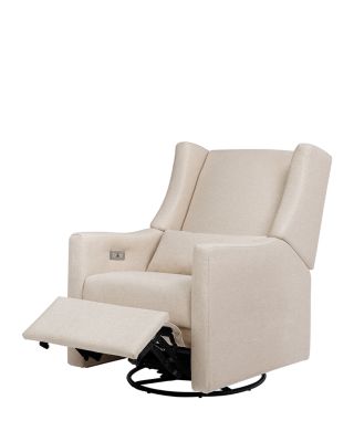 Kiwi Electronic Recliner and Swivel Glider With USB Port