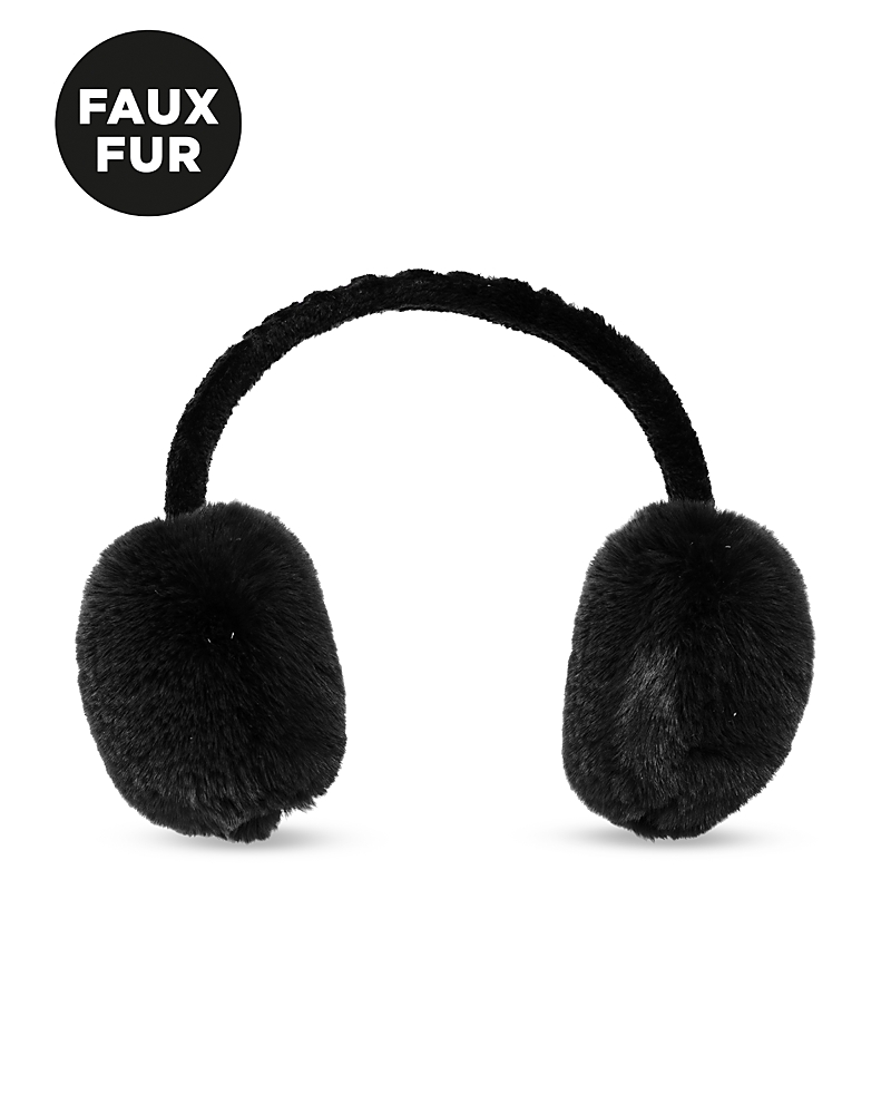 Goldbergh Faux Fur Earmuffs In Black