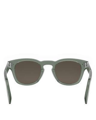 3 Dots Geometric Sunglasses, 49mm