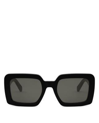 Triomphe Square Sunglasses, 56mm