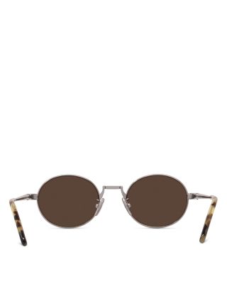 Slim Oval Sunglasses, 48mm