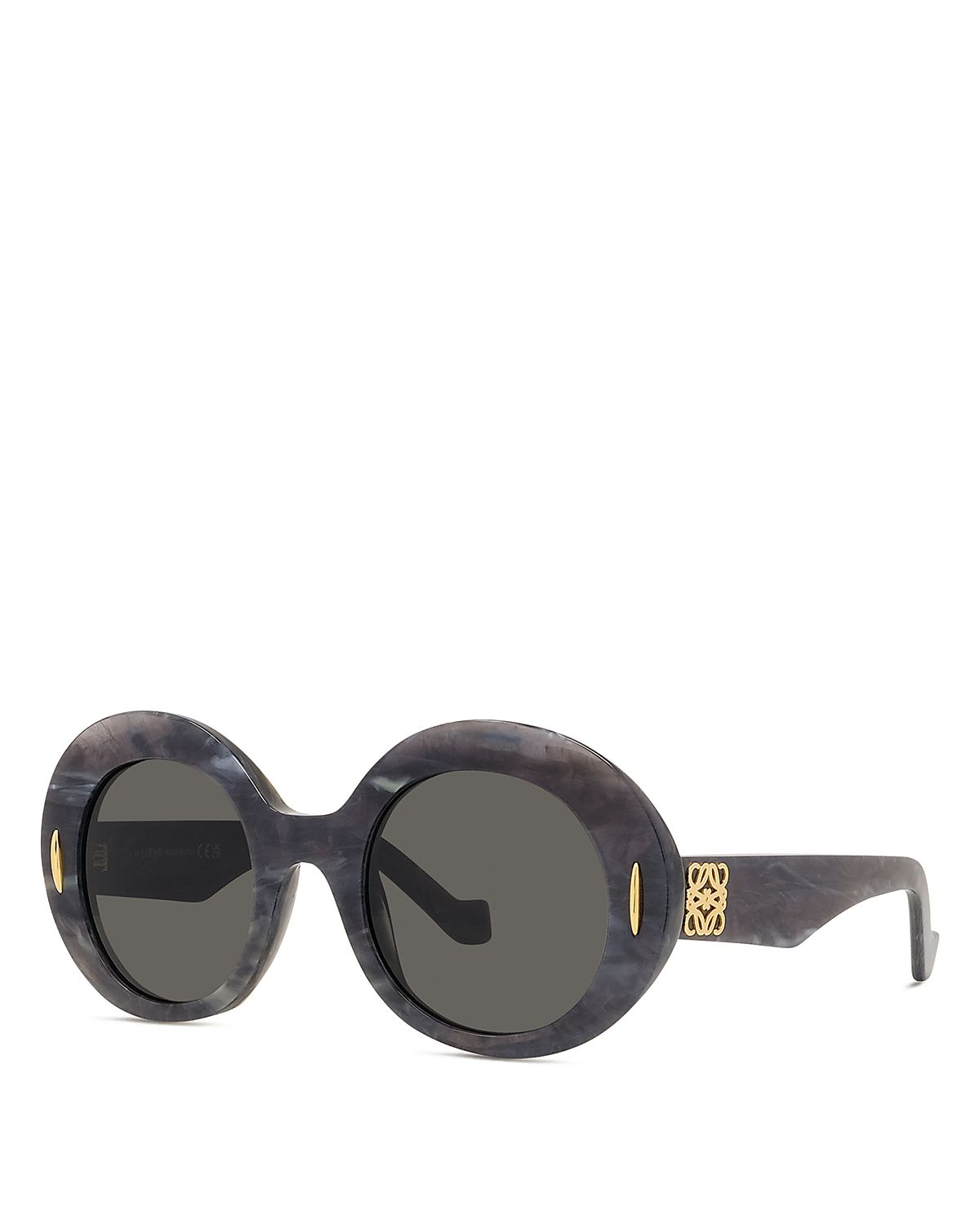 Loewe Anagram Oval Sunglasses, 50mm