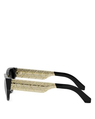DioR&eacute;sille B1I Cat Eye Sunglasses, 53mm