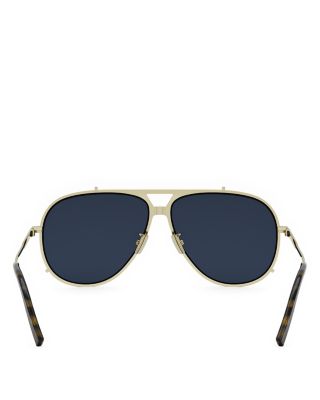 DiorBlackSuit A3U Pilot Sunglasses, 59mm
