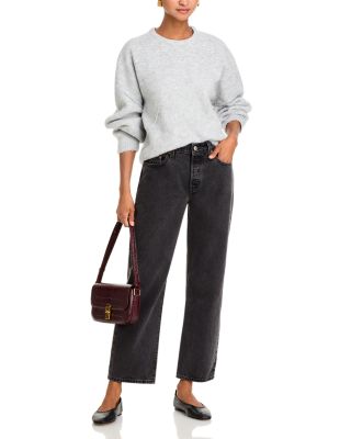 501 90s High Rise Straight Ankle Jeans in Smooth Operator