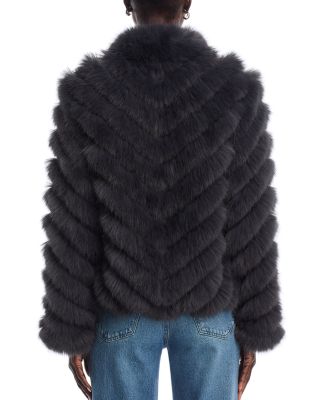 Reversible Faux Fur Jacket