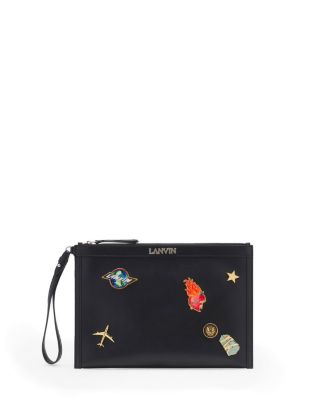 Lanvin - X Future Leather Clutch With Pins