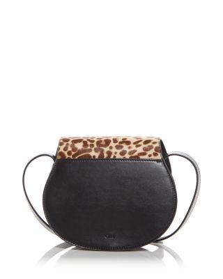 Marcie Small Calf Hair Saddle Bag