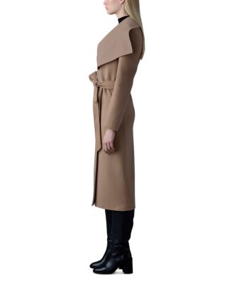 Mai Lightweight Wrap Wool Coat