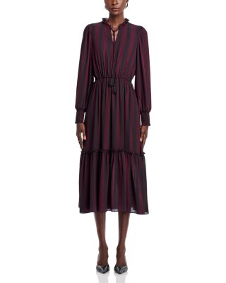 Ruffled Midi Dress - Exclusive