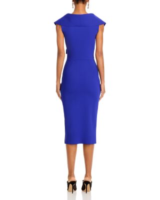 La Petite Robe Draped Faux Wrap Dress - Exclusive