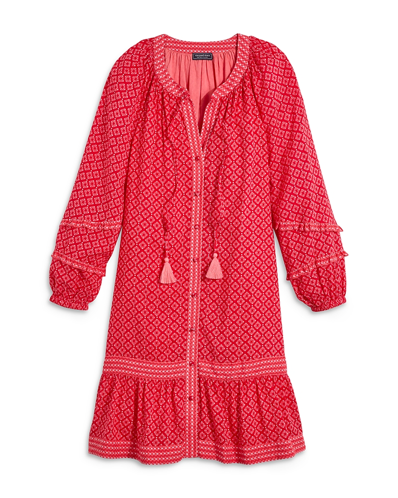 Vineyard Vines Vineyard Tile Print Shirt Dress