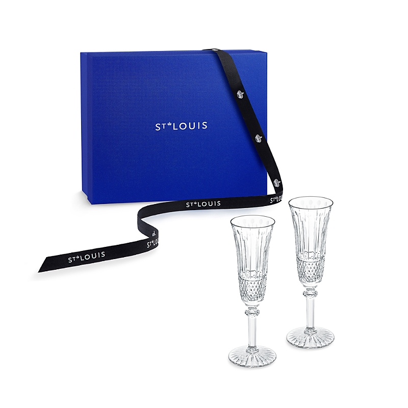 Saint Louis Tommy Champagne Flute, Set Of 2