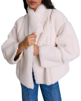 Maje - Geaty Faux Fur Coat