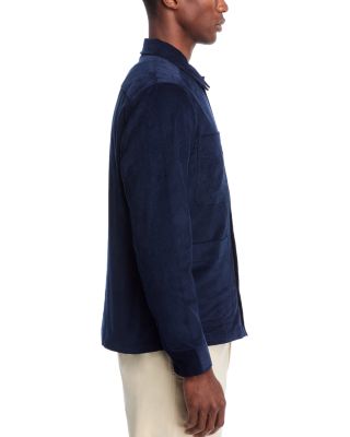 Men Corduroy Cropped Jacket - Khaki - SM2509139A