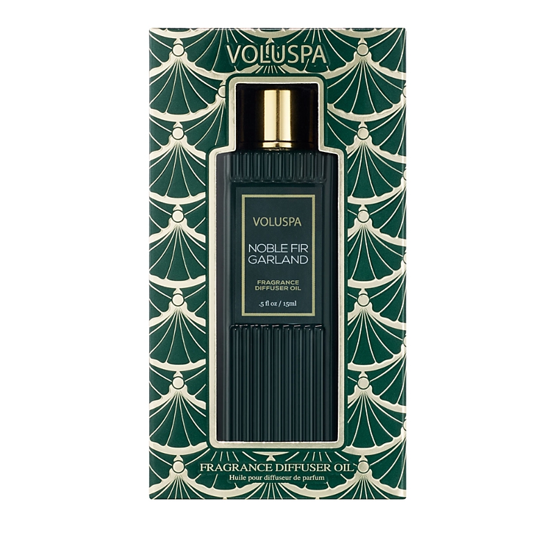 Voluspa Noble Fir Garland Ultrasonic Diffuser Oil Refill, 0.5 oz.