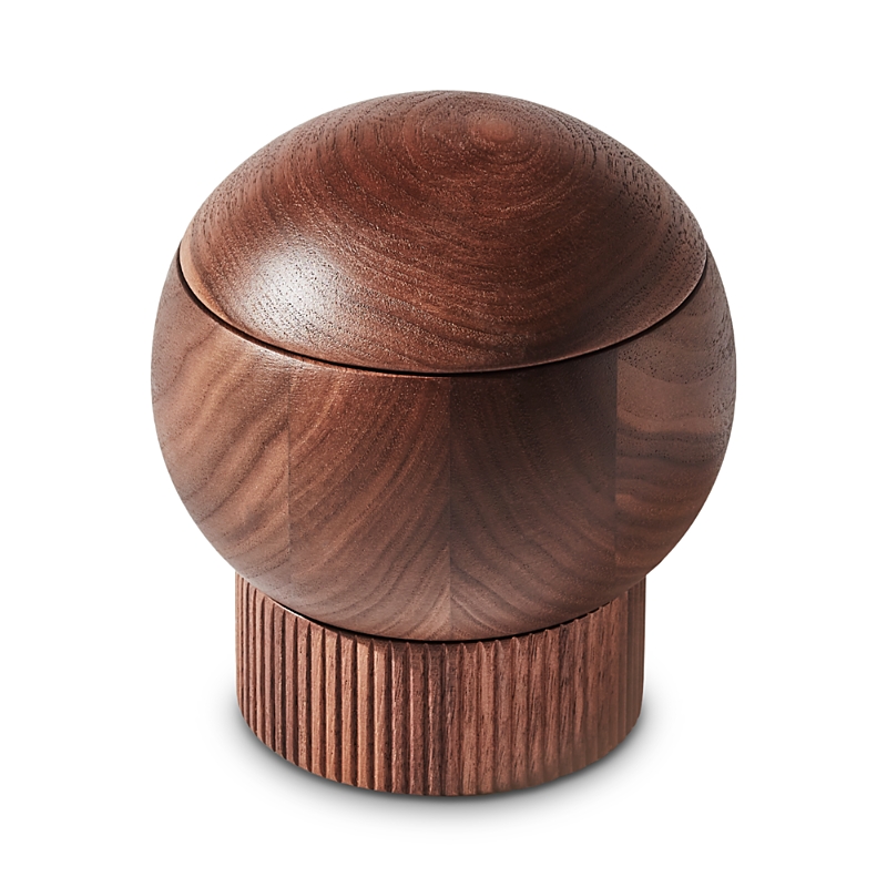 Material Salt Sphere In Walnut