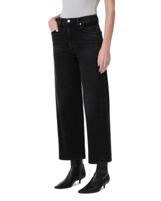 AGOLDE - Ren High Rise Wide Leg Jeans in Hush