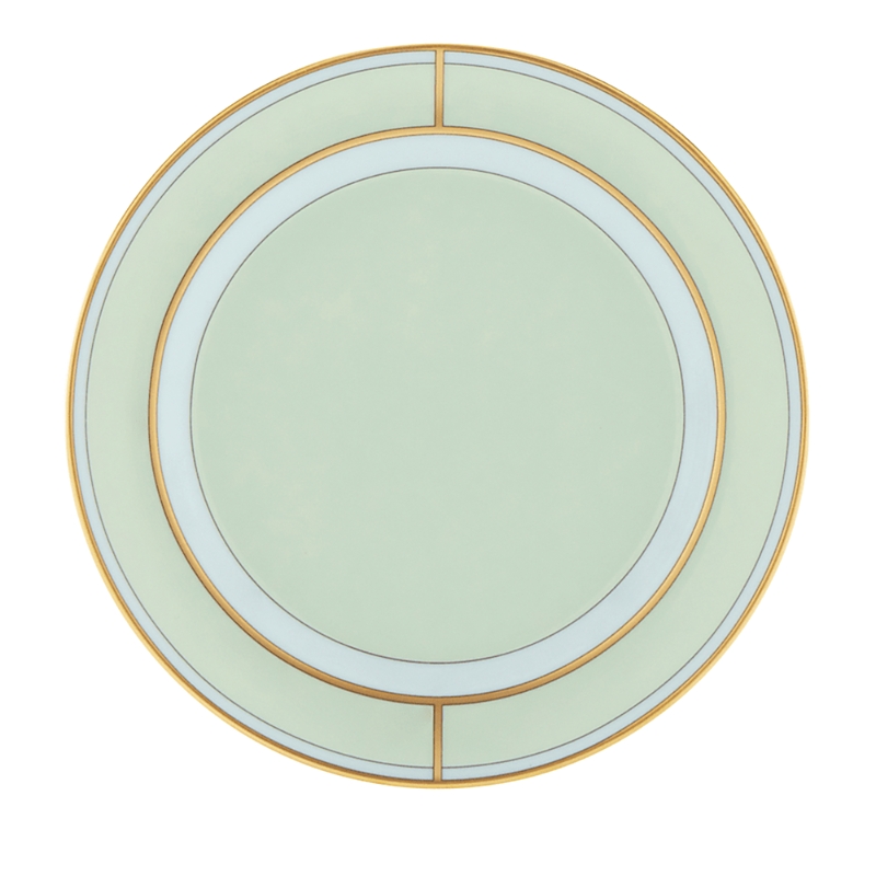 Ginori 1735 Colonna Diva Tea Saucer/bread Plate In Verde