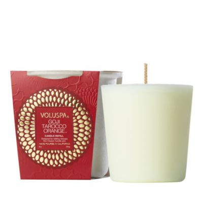 Voluspa Goji Tarocco Orange Classic Candle Refill, 9 oz.