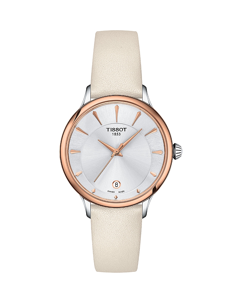 Tissot Odaci-t Watch, 33.17mm In White/multi