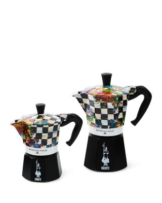 Mackenzie-Childs x Bialetti Courtly Flower Market 3 Cup Moka Pot
