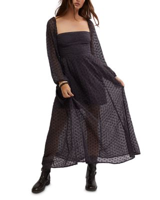 Free People - Malina Eyelet Maxi Dress