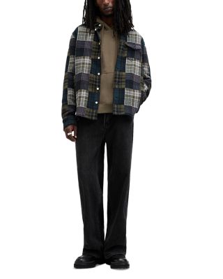 Hopton Patchwork Check Overshirt