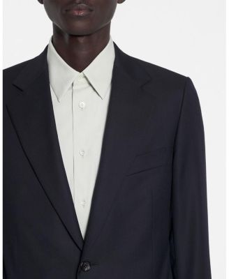 Single-Breasted Flap Pockets Jacket