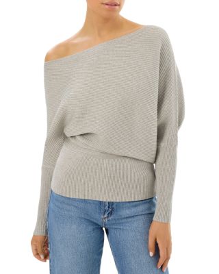 LAMARQUE - Lorraine Rib Knit Drape Top