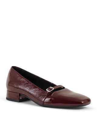 Vagabond Shoemakers - Women's Debbi Square Toe Buckle Detail Flats