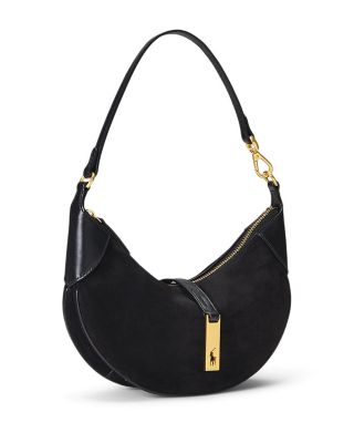 Polo ID Mini Suede Shoulder Bag