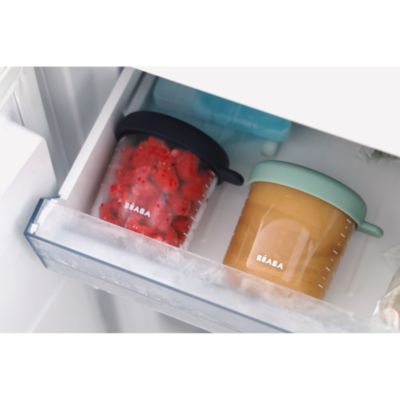 6 Pack Glass Baby Food Jars, 8 Oz