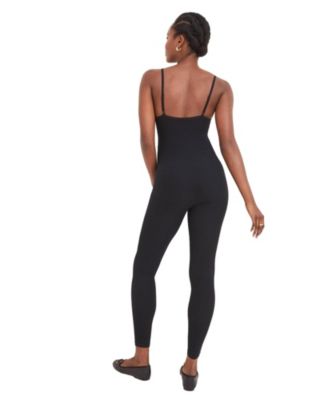 Body Rib Maternity Unitard