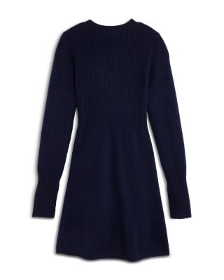 AQUA Girls' Cashmere Fit and Flare Dress, Big Kid - Exclusive