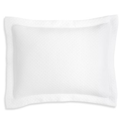 Rombo Diamond Pique Matelasse Sham, Boudoir